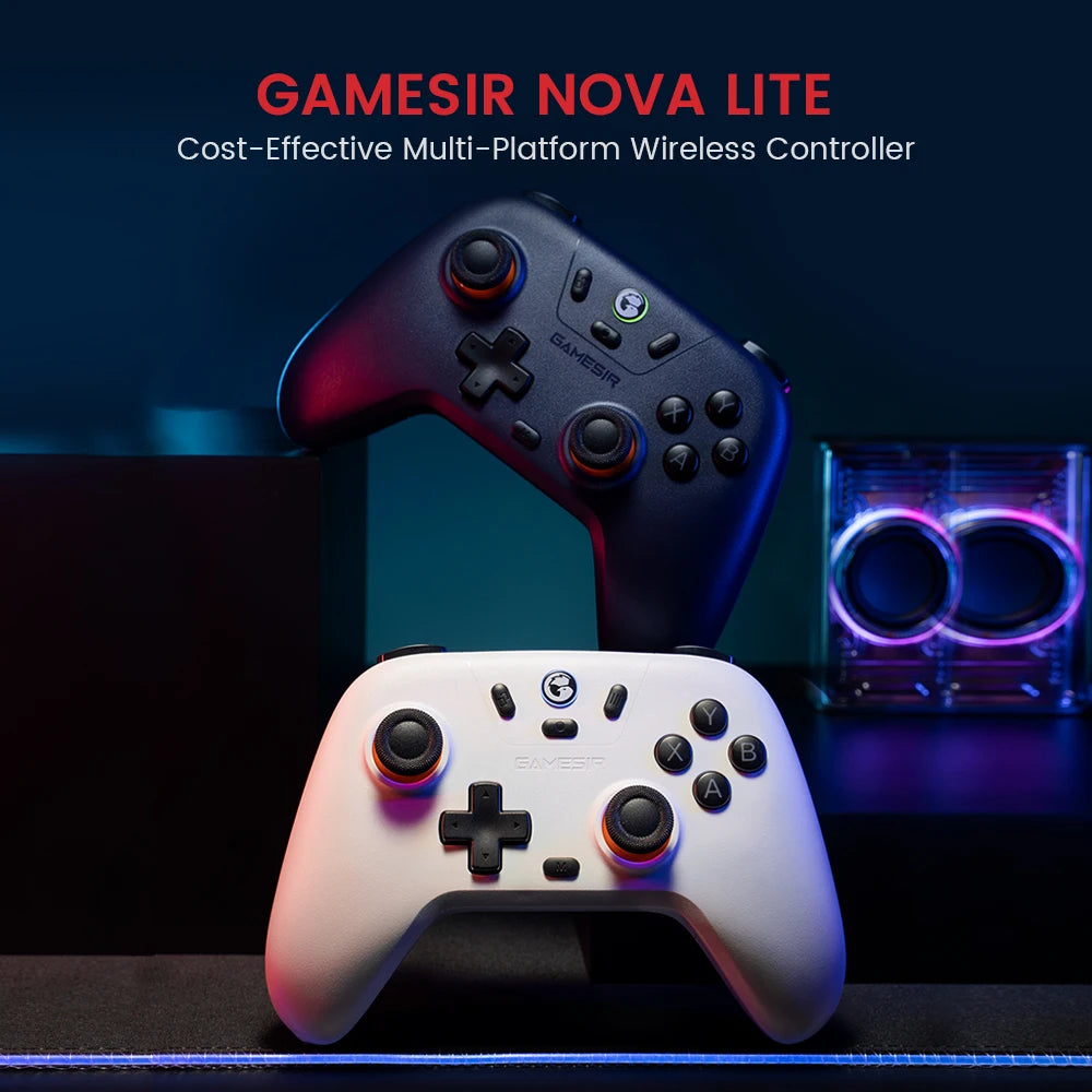 Gamesir Nova Lite Wireless Bluetooth Gamepad with Hall Effect Technology for Nintendo Switch, iPhone, Android, and PC