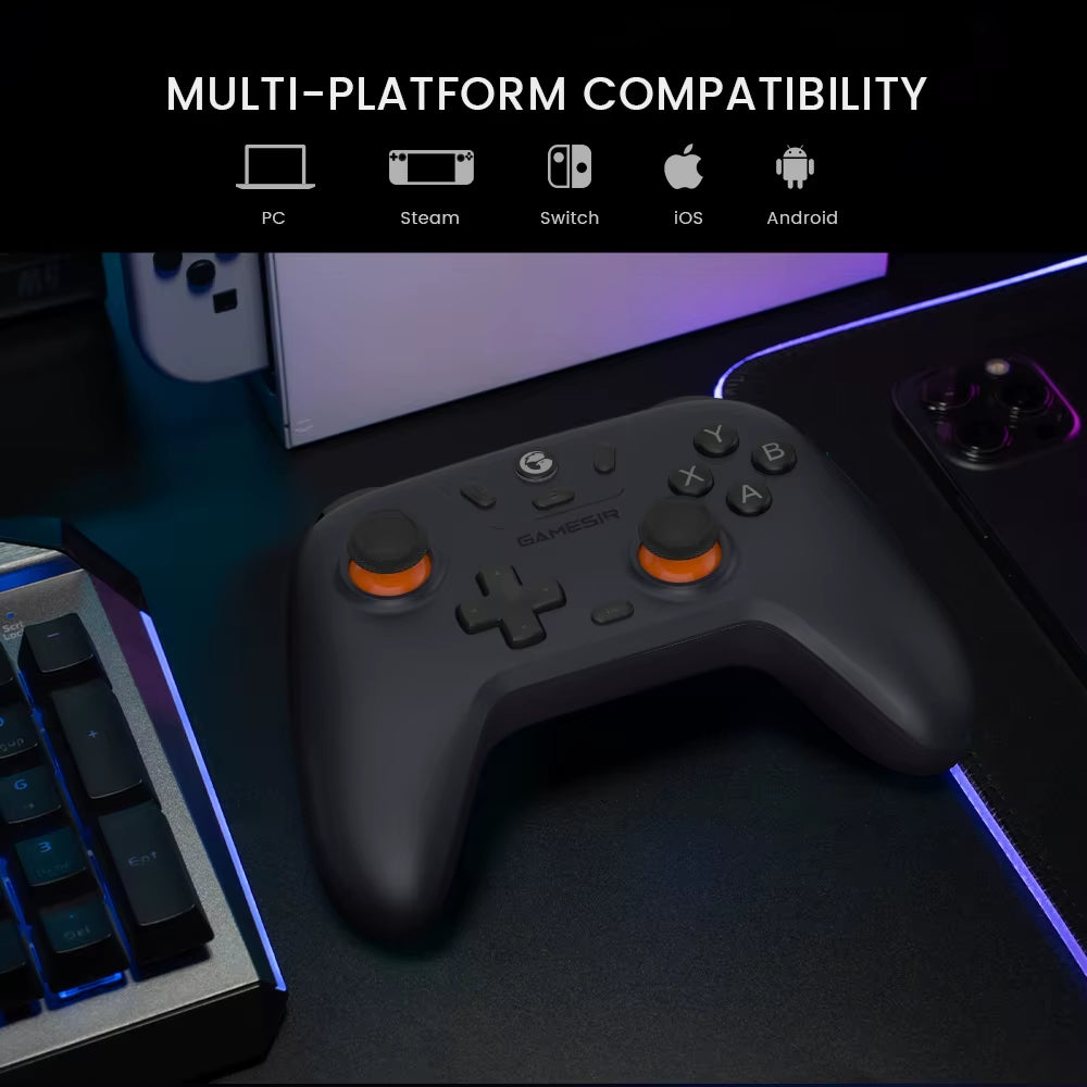 Gamesir Nova Lite Wireless Bluetooth Gamepad with Hall Effect Technology for Nintendo Switch, iPhone, Android, and PC