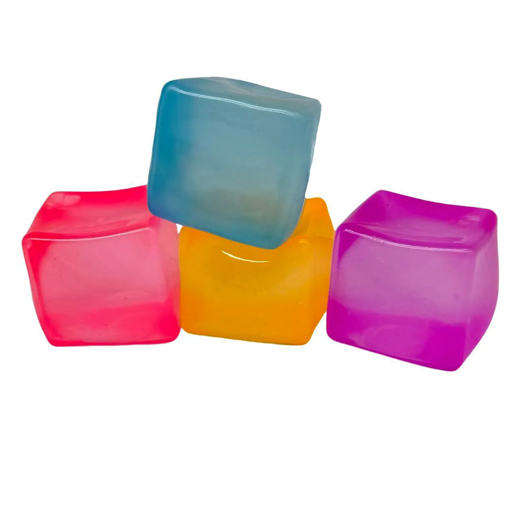 Unleash Fun and Stress Relief with the 2.1" Ice Cube Maltose Squeeze Toy for Kids Aged 8-13