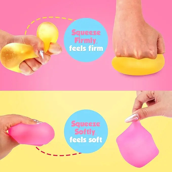 Unleash Fun and Stress Relief with the 2.1" Ice Cube Maltose Squeeze Toy for Kids Aged 8-13